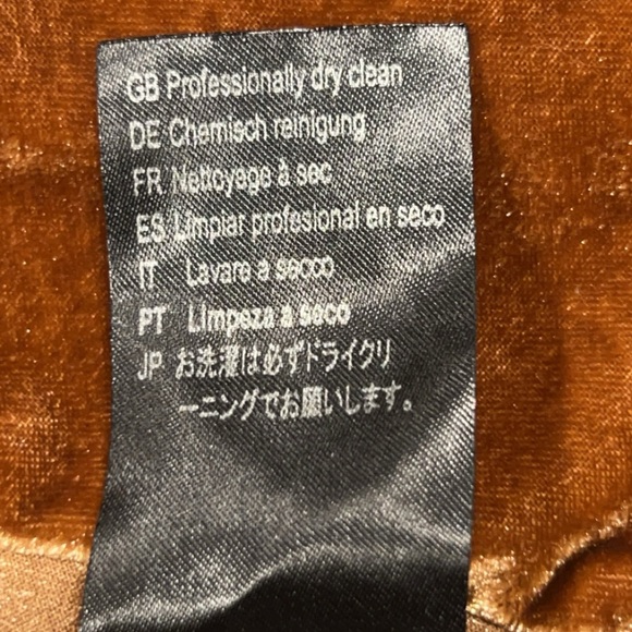 Scotch & Soda Gold Velvet Blazer - Picture 3 of 7